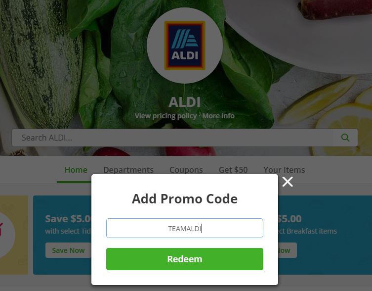 ALDI is now on Instacart and I tried it! Plus, a coupon code for you