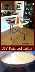 How to Make a DIY Painted Table!