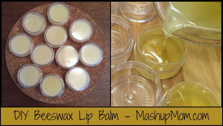 DIY Beeswax Lip Balm