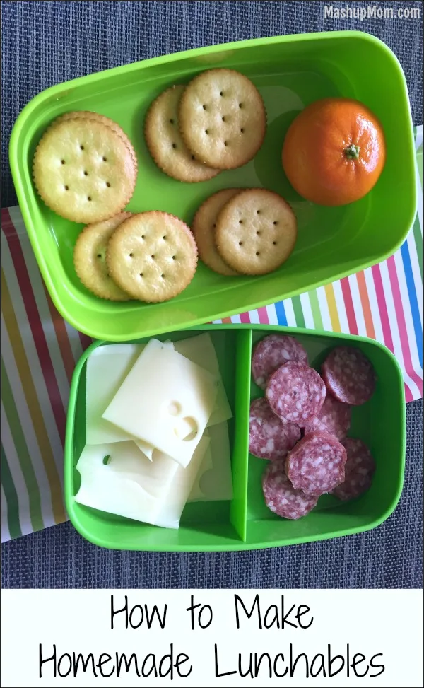 How To Make Homemade Lunchables - Healthy Family Project