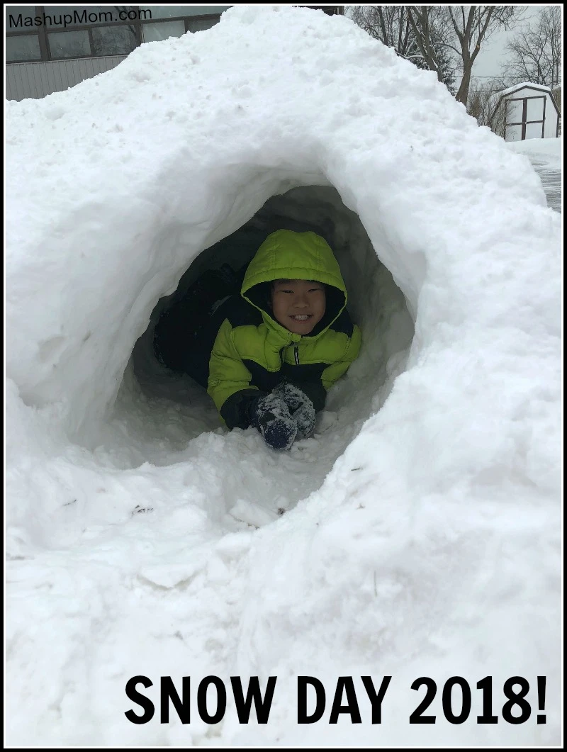 Snow Day Activity at Home