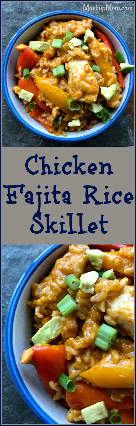 Fajita Chicken & Rice Skillet Recipe