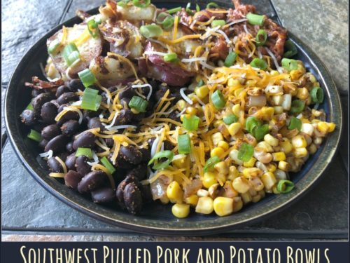 Southern Pulled Pork Bowls - Wholesomelicious