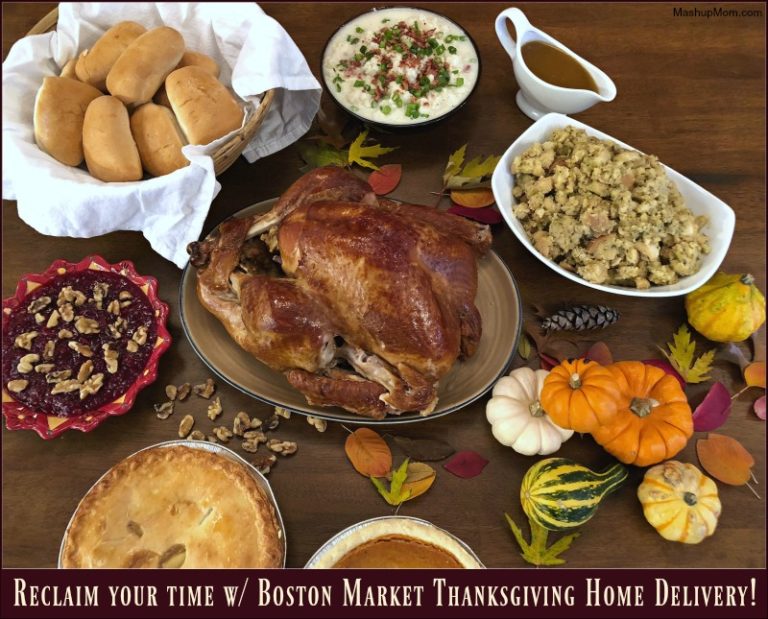 Reclaim your time with Boston Market Thanksgiving Home Delivery!