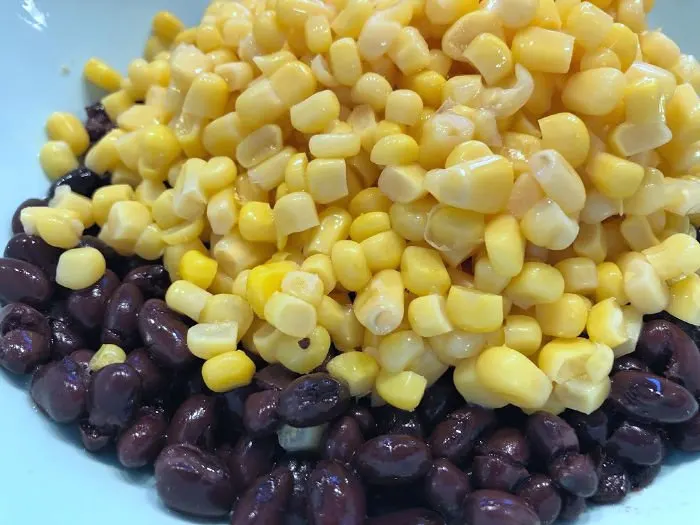 corn and beans