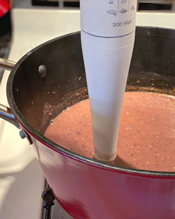 Black Bean Soup [Immersion Blender] Recipe