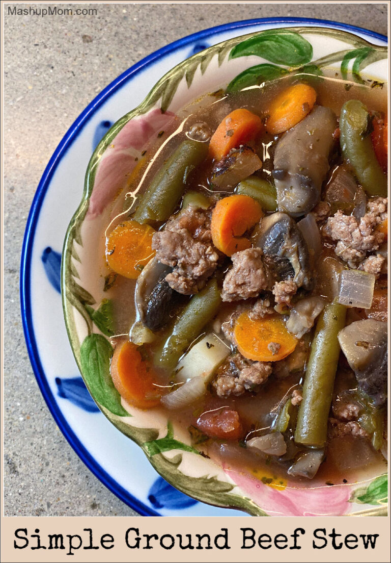 Simple Ground Beef Stew