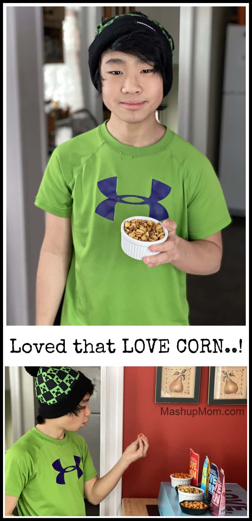 Order Love Corn Snacks Corn Roasted Salt & Vinegar 4 oz Love Corn