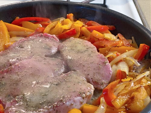 Smothered Skillet Pork Chops