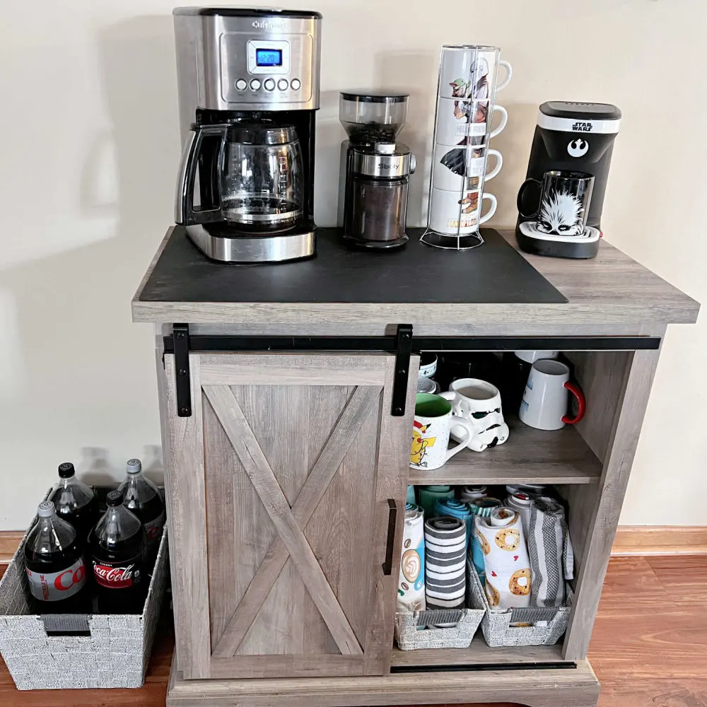 DIY Coffee Bar Cabinet - Kitchen Renovation – The Inspired Workshop