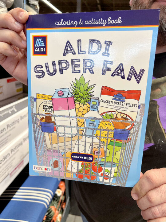 Italian Week and ALDI coloring books ALDI Finds week of 2/22/23