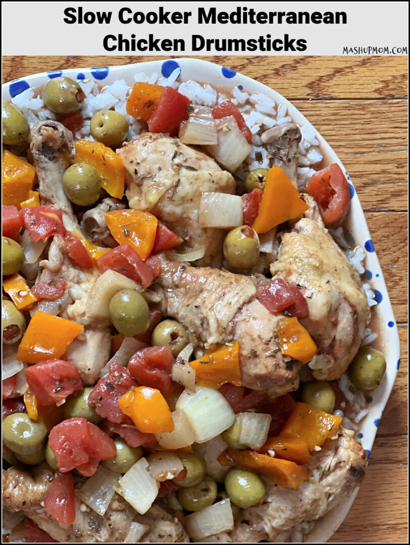 Slow Cooker Mediterranean Chicken Drumsticks