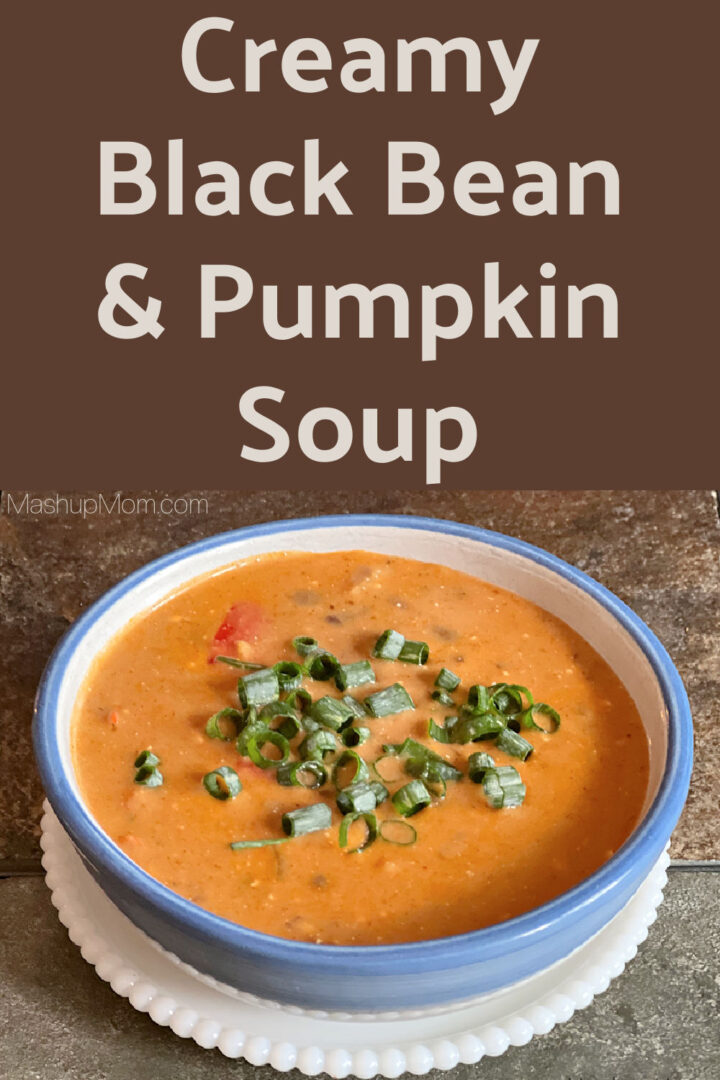 Creamy Black Bean And Pumpkin Soup