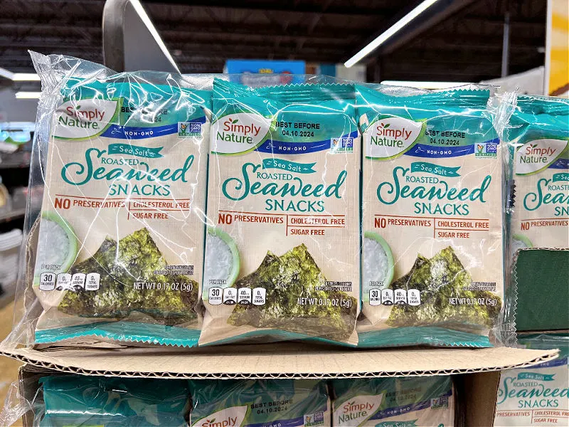 aldi seaweed snacks