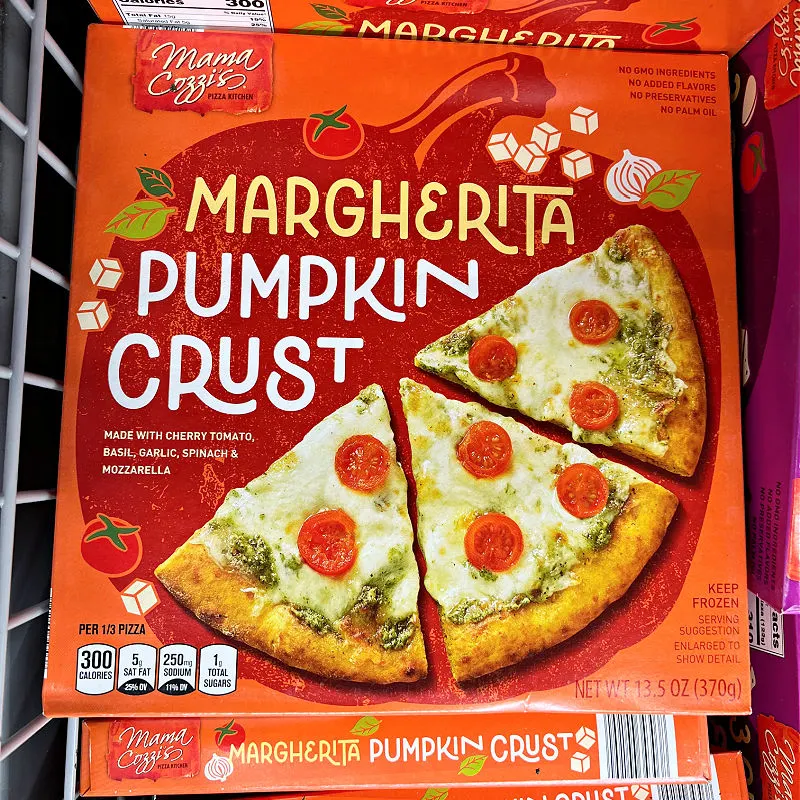 pumpkin crust pizza